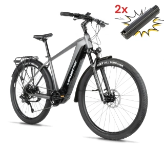 Leader Fox Barnet 20 Ah 28" pánské šedá 2025 19" + baterie ZDARMA